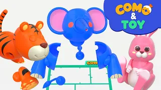 Como | Making animal figure 2 + More Episodes 15min | Cartoon video for kids | Como Kids TV