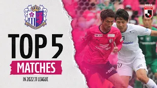 Osaka is PINK in 2022! | Cerezo Osaka' TOP 5 matches in 2022 MEIJI YASUDA J1 LEAGUE