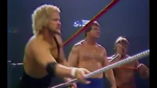 Roddy Piper, Paul Orndorff, and David Schultz vs  Bobo Brazil, Rocky Johnson, and SD Jones (5/19/84)