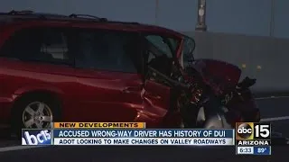 Man in wrong-way crash was previously arrested for DUI