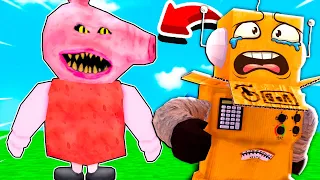 ЭТА ЗЛАЯ ГОЛОДНАЯ СВИНЬЯ ОХОТИТСЯ НА МЕНЯ РОБЛОКС! ЧЕЛЛЕНДЖ Roblox Hungry Pig