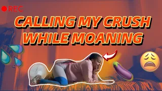 Calling My Boyfriend While Moaning Prank *FUNNY ASF*