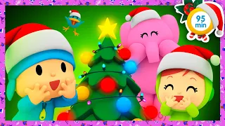 🎄 POCOYO ENGLISH - Decorating the Christmas Tree [95 min] Full Episodes |VIDEOS & CARTOONS for KIDS