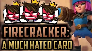 FIRECRACKER IS SEASON 11'S MOST TOXIC CARD // Clash Royale Most Hated Cards