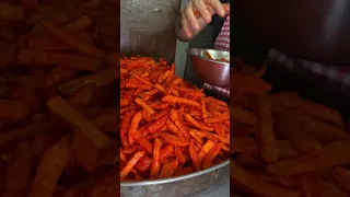 Indian Street Food chilli potato 😋😋😋