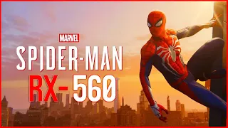 Marvel's Spiderman Remastered on|  i5-3570 | RX 560 4GB | 8GB DDR3