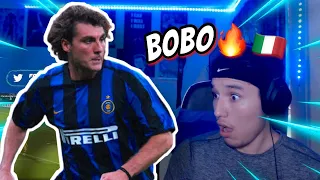 American REACTS to Christian Vieri, Bobo [Best Goals]🔥