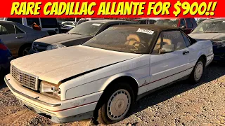 Copart Walk Around 1-24-22 + $900 Buy it Now 91 Cadillac Allante