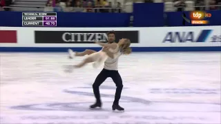 Guillaume Cizeron & Gabriella Papadakis FS Ice Dance Worlds 2015 Shanghai