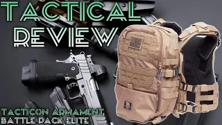 TACTICAL REVIEW (Tacticon Armament Battle Pack Elite) |Coyote Brown|