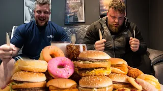 FULL DAY OF EATING BEFORE WORLD'S STRONGEST MAN