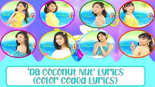 BINI’s pre-debut single “Da Coconut Nut” Color Coded Lyrics