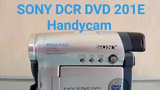 SONY Handycam DCR DVD 201E (mini DVD)