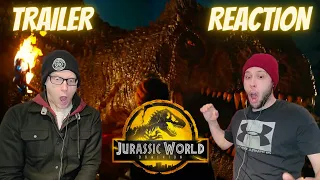 OFFICIAL JURASSIC WORLD DOMINION TRAILER 2 REACTION !!! JURASSIC WORLD 3 LOOKS INSANE!!