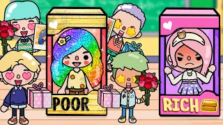 Rich But Unpopular Girl Vs Poor Popular  | Toca Life Story |Toca Boca