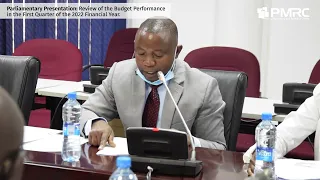 PMRC Parliamentary Presentation to Planning and Budgets Committee