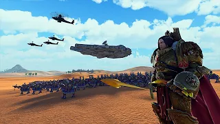 CAN EMPEROR OF MANKIND STOP 4,000,000 BEASTMEN? - WARHAMMER 40K - Ultimate Epic Battle Simulator 2