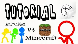 TUTORIAL | how to make Animation VS Minecraft in FlipaClip | Part 1