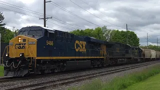 Railfanning the Plymouth Sub with CSX eastbound train L303 - (Brighton, MI)