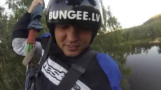 Bungee jump в Латвии