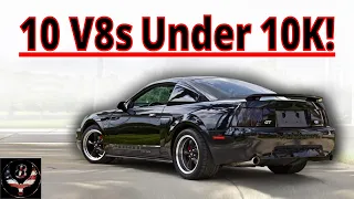 10 American V8 Cars for Under 10K! - 2022