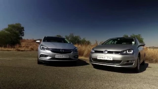 Comparison: Opel Astra 1.4T Enjoy AT vs VW Golf 1.4 TFSI Comfortline