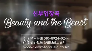 미녀와야수ost : Beauty and the Beast 신부입장곡 웨딩연주 3중주 비브라토뮤직