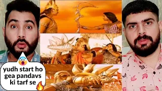 Mahabharat 213 Part 1 | Lord Krishna Order Arjun For Fight Against Kuravs |Pakistani Reacts