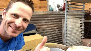 Live Stream - Throwing Pots For Wood Firing #2!