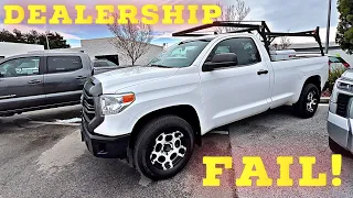 BIG Problems With OVERPRICED Rare Tundra 4X4