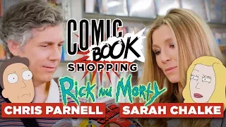 Sarah Chalke & Chris Parnell Talk Rick and Morty Season 3 and Go Comic Book Shopping