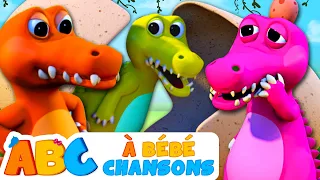 À Bébé Chansons | Cinq Petits Crocodiles - Five Little Crocodiles | Comptines pour Bébé