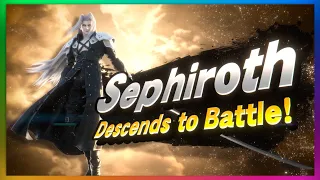 Sephiroth Descends to Battle | Super Smash Brothers Ultimate x Final Fantasy Trailer All Cutscenes