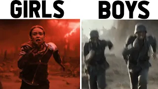 BOYS vs GIRL: RUNNING UP THAT HILL (emotional)