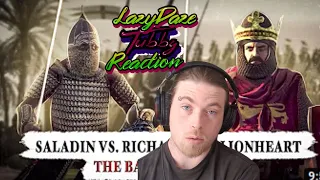 HISTORY FAN REACTS - RICHARD VS. SALADIN: THEIR FINAL BATTLE - JAFFA, 1192