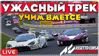 COTA- УЧИМ ТРЕК ВМЕСТЕ С ВАМИ. ПОТОМ ТЕСТЫ ГТП В ИР. Assetto Corsa Competizione