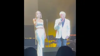 “The Prayer” by Katharine McPhee and Michael Bolton at “Hitman” Concert in Singapore, Aug. 8, 2023