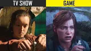 THE LAST OF US Episode 2 Side By Side Scene Comparison