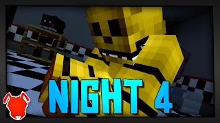 MINE Nights at Freddy's | Night 4 (Hunted) | FNAF Minecraft Roleplay