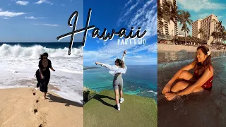 TRAVEL VLOG : Oahu hawaii part 2 🏝️( Hanauma bay, Jurassic tour, North Shore, Luau, Diamond Head )