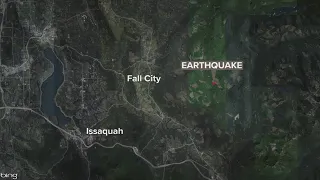 3.8 magnitude earthquake recorded near Fall City in early-morning hours