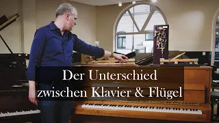 Der Unterschied zwischen Klavier & Flügel