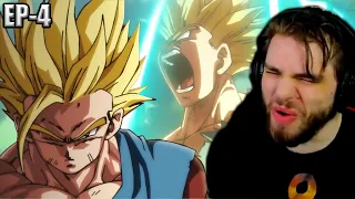 GOTEN AND TRUNKS GOING CRAZY RIGHT NOW! // DRAGON BALL DELIVERANCE EP 4 (reaction/review)