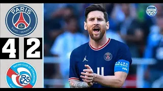 PSG VS STRASBOURG 4-2 Extended Highlights & ALL Goals 2021 HD