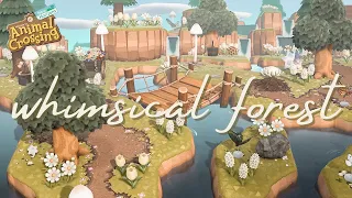 Whimsical Cottagecore Forest | Mioua Bay | Animal Crossing New Horizons