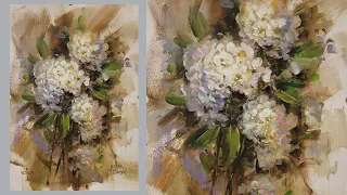 Mastering Hydrangeas: Acrylic Flower Painting Tips And Tricks