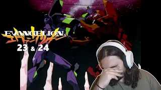 THE FIFTH CHILDREN  |  NEON GENESIS EVANGELION EP 23 & 24 BLIND REACTION / REVIEW