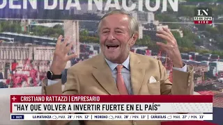 Cristiano Rattazzi: "Milei es una persona con impecable visión económica"