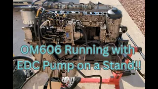 Run an OM606 with EDC pump without a controller