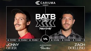 BATB 13: Jonny Giger Vs. Zach Doelling - Round 1: Battle At The Berrics Presented By Cariuma